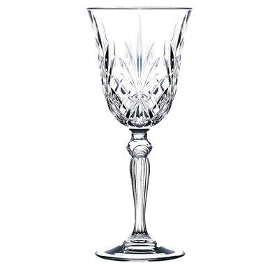 Melodia Crystal Wine Glass Set of 6 - Clear