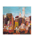 Jennifer Gardner City Color III Canvas Art - 19.5" x 26"