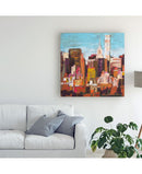Jennifer Gardner City Color III Canvas Art - 19.5" x 26"