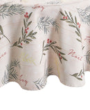 Elrene Holiday Tree Trimmings Tablecloth - 70" - Multi