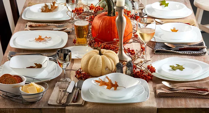 Corelle Vivid White Dinner Plates, Set of 4 - White