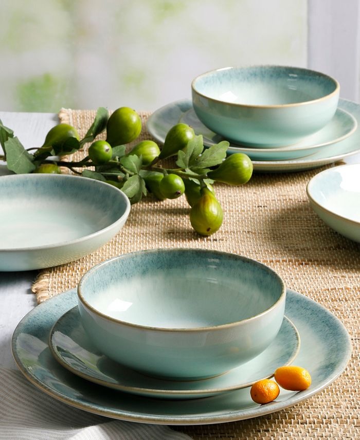 Gibson 16-pc. Stoneware Dinnerware Set, One Size, Blue