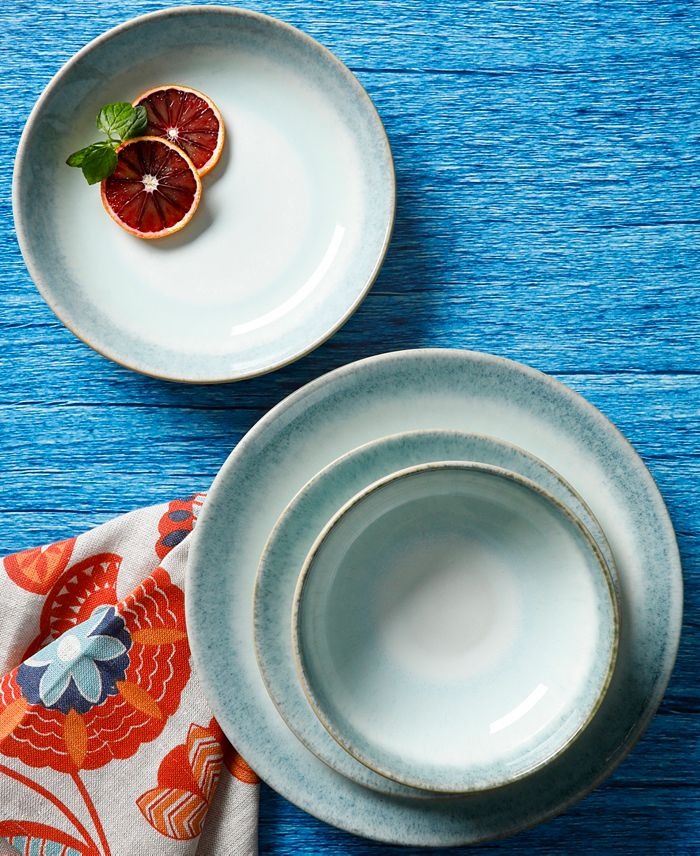 Gibson 16-pc. Stoneware Dinnerware Set, One Size, Blue