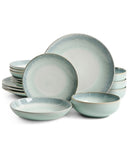 Gibson 16-pc. Stoneware Dinnerware Set, One Size, Blue
