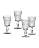 Claro Wine Goblets, Clear - Set of 4