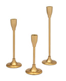 Thirstystone Candle Stands Set, 3 Pieces - Gold