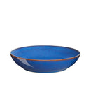 Denby Imperial Blue Coupe Pasta Bowl Set, 4 Pieces - Blue