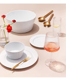Hotel Collection Fluted 12 Pc. Dinnerware Set, Service for 4, White