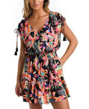 La Blanca Womens Best Escape Printed Ta Floralblack Swimwear