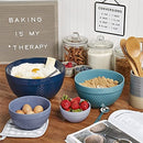 Tabletops Unlimited 4-pc. Mixing Bowls, One Size, Blue