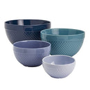 Tabletops Unlimited 4-pc. Mixing Bowls, One Size, Blue