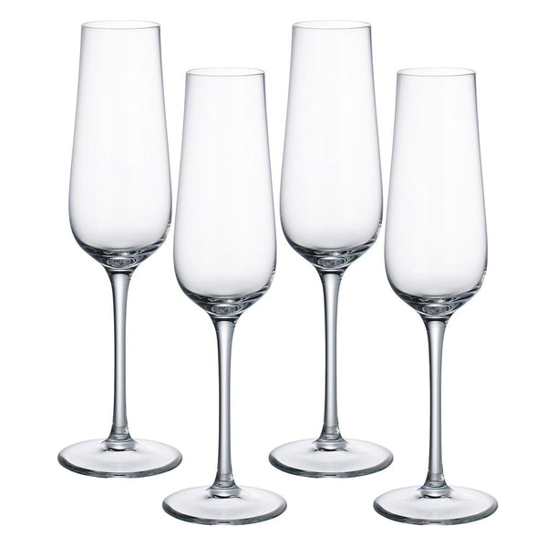 Villeroy & Boch Purismo Special Champagne Glass, Set of 4 - Clear