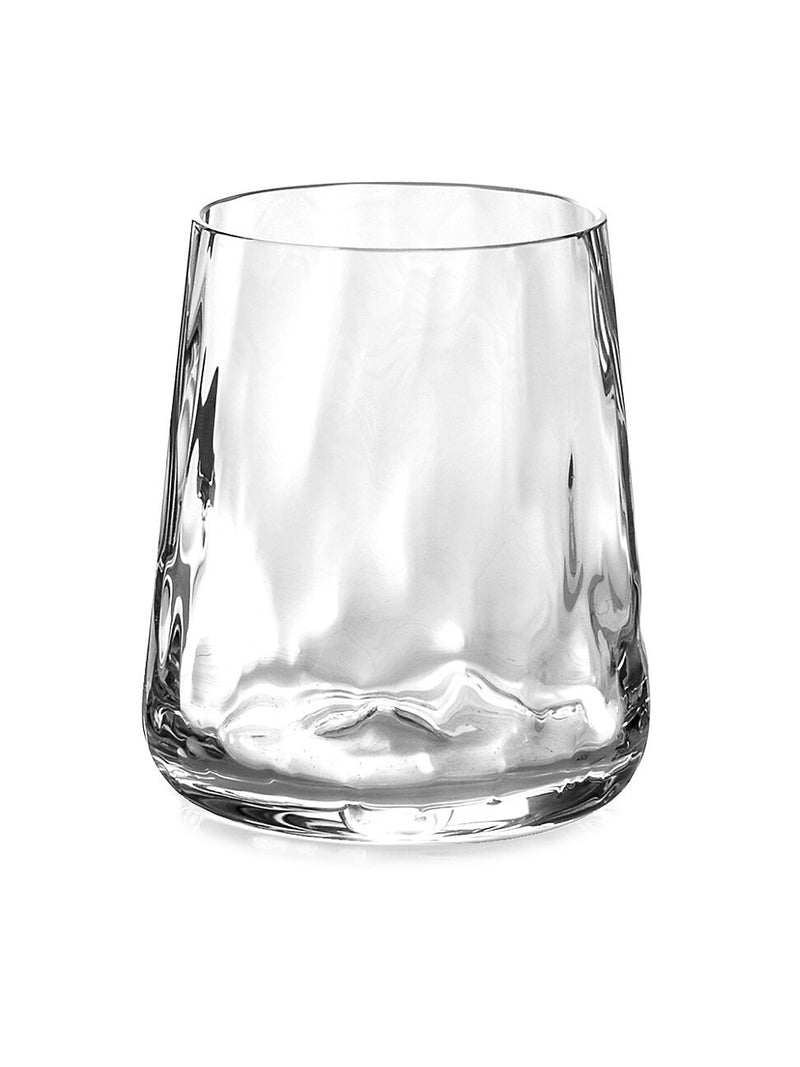 Michael Aram Ripple Effect Double Old Fashioned, Set of 4 - Clear