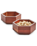 The Cellar Stackable Hexagon Bowls, Set of 2