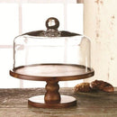 Jay Imports Madera Cake Plate - Clear