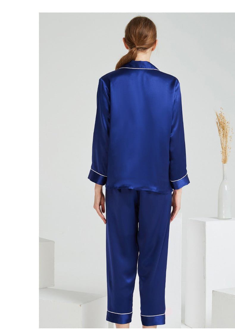 SuuSilk 30 Momme Heavyweight Silk Pajama Set – Long Sleeve