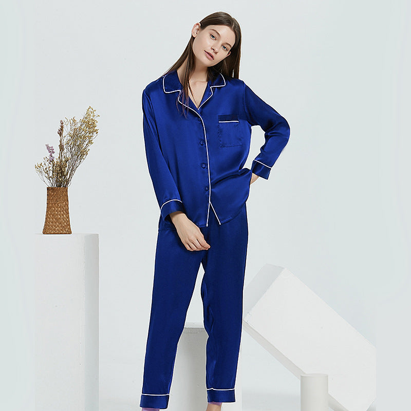 SuuSilk 30 Momme Heavyweight Silk Pajama Set – Long Sleeve