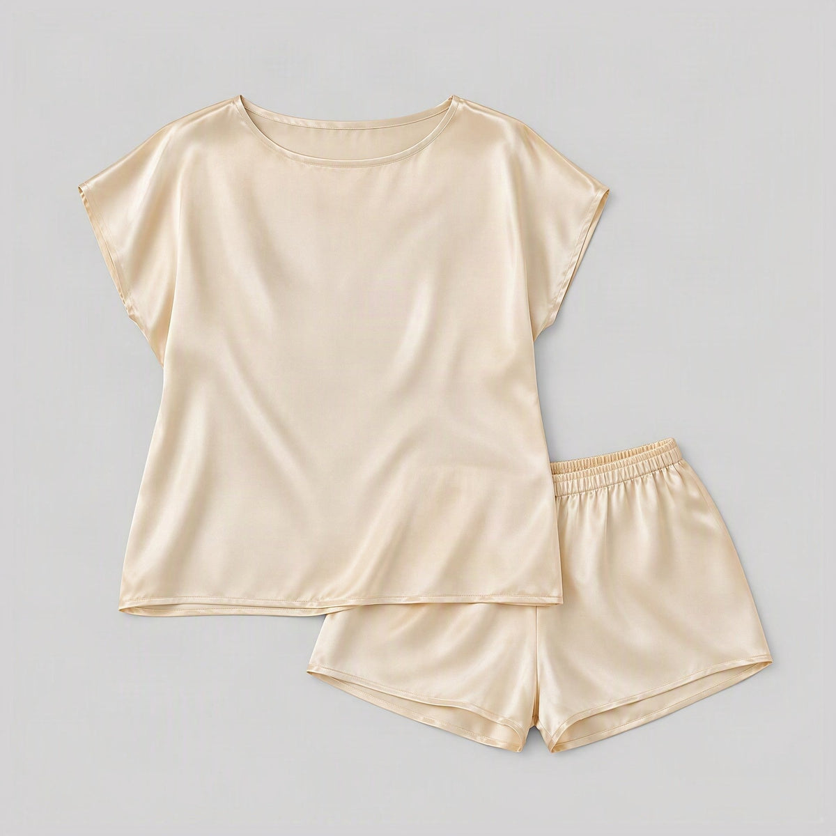 SuuSilk 19 Momme Silk Tank & Shorts Set