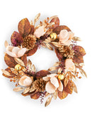 Charter Club Gilded Full Floral Wreath