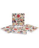 Thirstystone Otomi Embroidery 4-Pc. Coaster Set - Multi