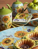 Sun Garden 16-Piece Earthenware Dinnerware Set (Service Set for 4)