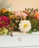 Nearly Natural Mixed Peony Centerpiece Flower Arrangement - Mixed