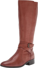 Rena Womens Zipper Wide Calf Knee-High Boots