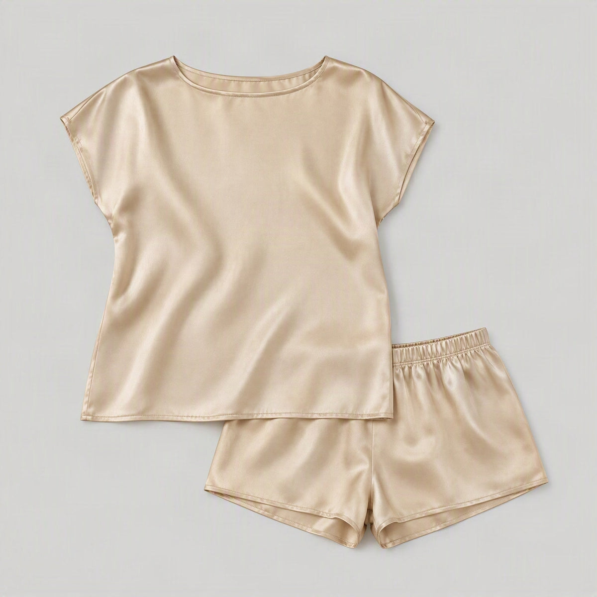SuuSilk 19 Momme Silk Tank & Shorts Set
