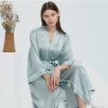 SuuSilk 19 Momme Long Silk Robe