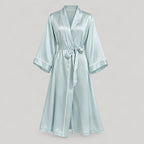 SuuSilk 19 Momme Long Silk Robe
