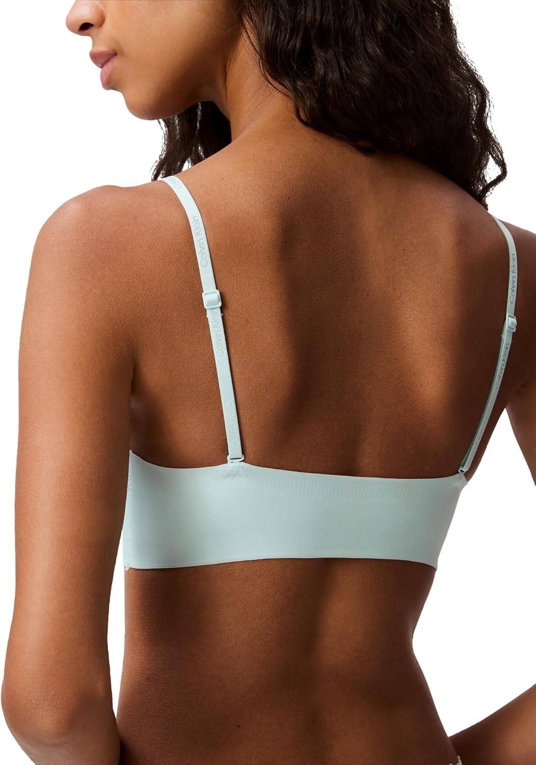 Calvin Klein Lightly Lined Wireless Bralette – Light Green