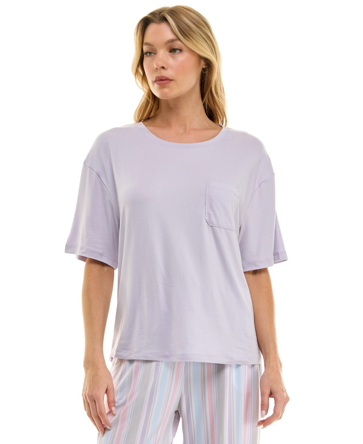 Roudelain Pajama Top – Purple Heather