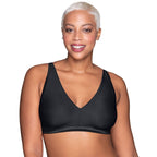 Vanity Fair Full Coverage Wireless Bra – Black