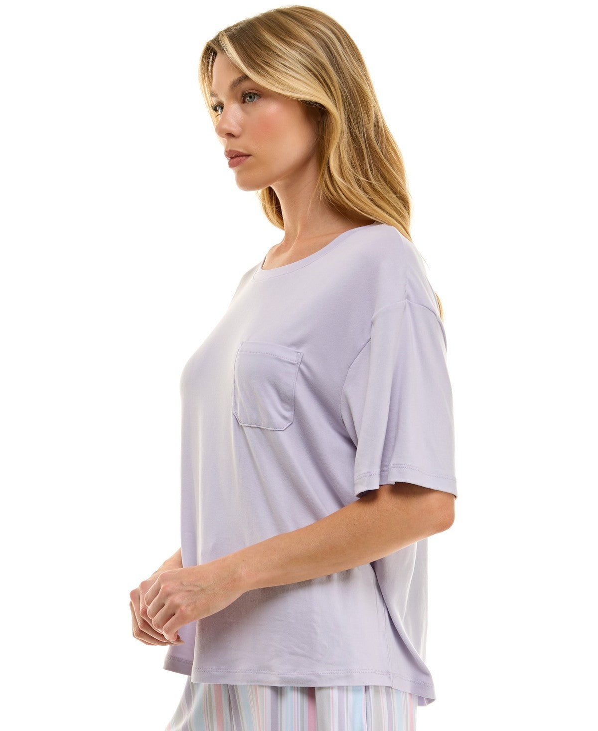 Roudelain Pajama Top – Purple Heather