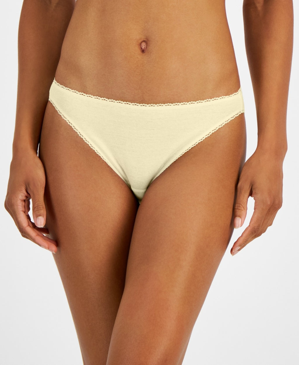 Charter Club Bikini Panty – Light Yellow