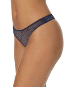 DKNY Modern Lace Thong – Blue