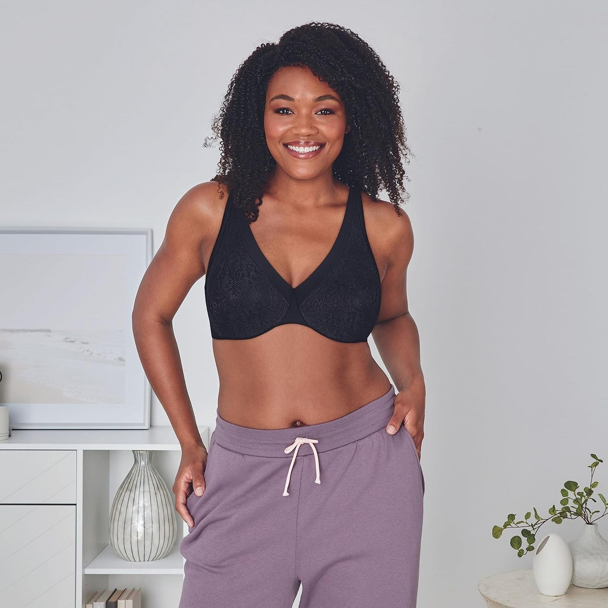 Playtex Dreamwire Underwire Bra – Black