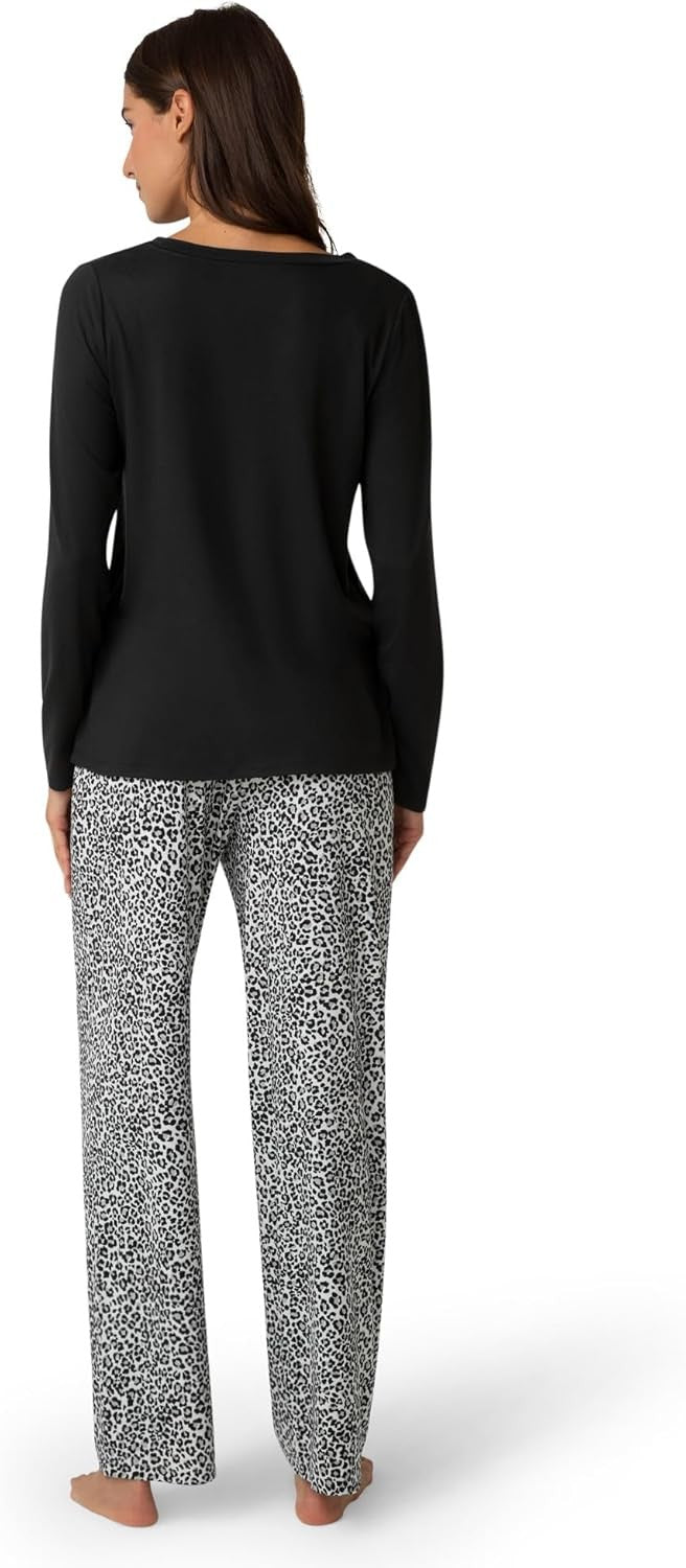 HUE Pajama Separates – Black Chi-Wow-Wow