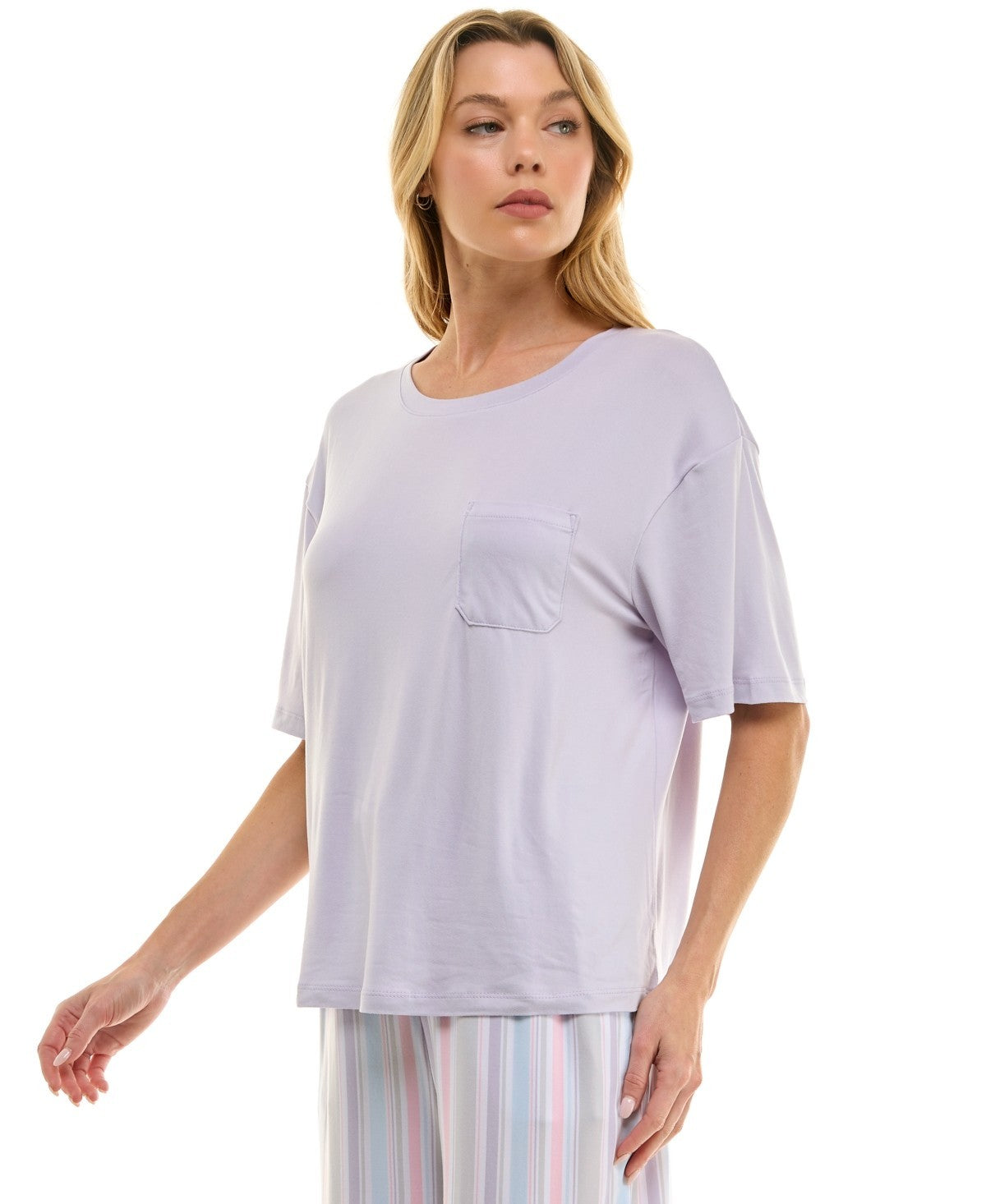 Roudelain Pajama Top – Purple Heather
