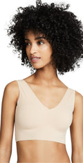 Calvin Klein V-Neck Bralette – Beige