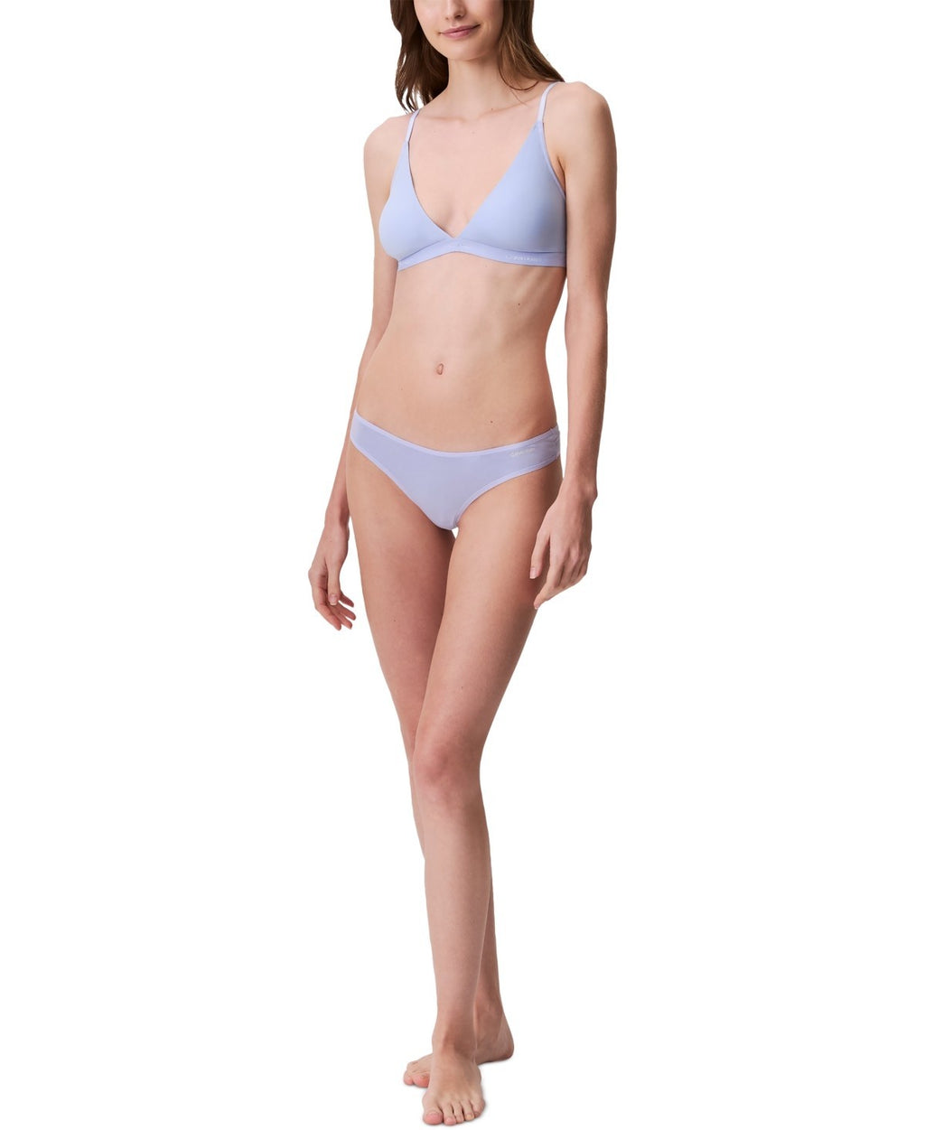 Calvin Klein Lightly Lined Wireless Bralette – Purple