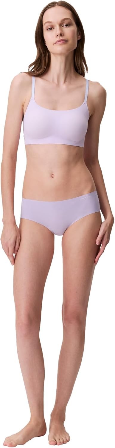 Calvin Klein Lightly Lined Wireless Bralette – Purple