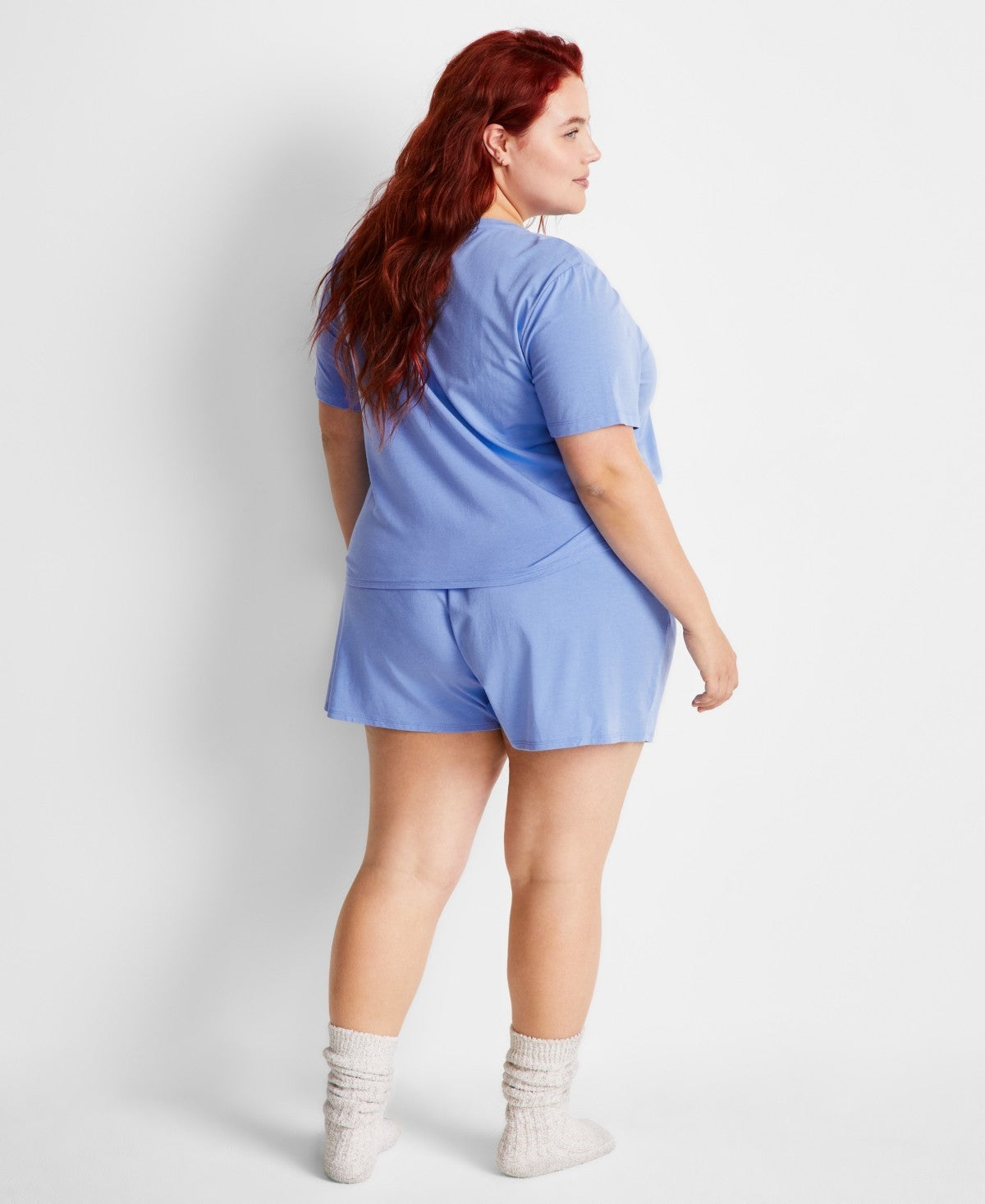 State of Day Short-Sleeve Boxer Pajama Set – Yacht Blue