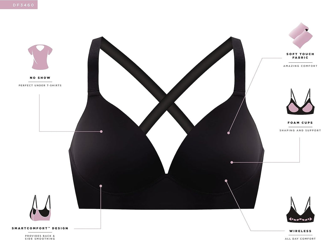 Bali Comfort Revolution Wireless Bra – See tag