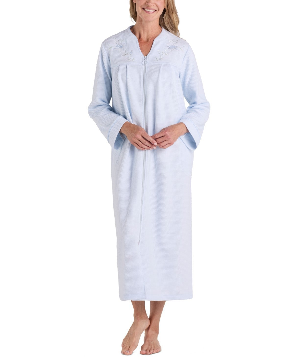 Miss Elaine Pajama Set – Light Blue