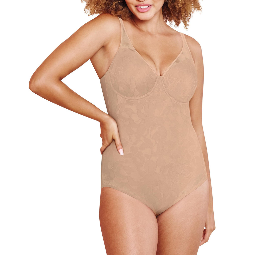 Bali Ultra-Light Firm Control Bodysuit – Beige