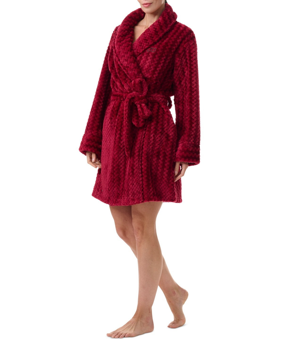 Tommy Hilfiger Wrap Robe – Red