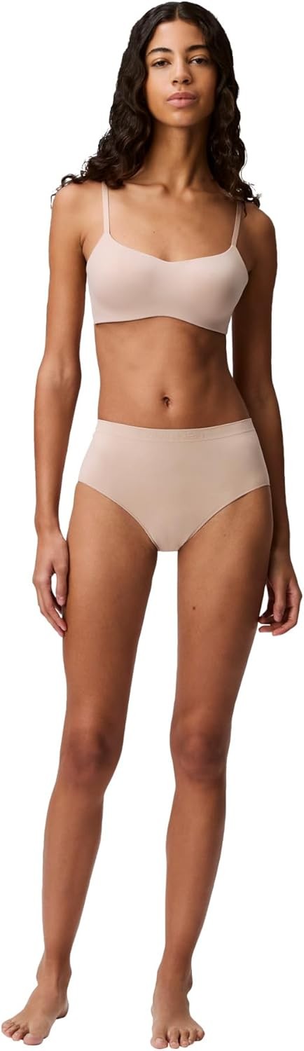 Calvin Klein Lightly Lined Wireless Bra – Brown
