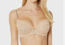 Calvin Klein Lace Underwire Bra Bare Nude 42 C