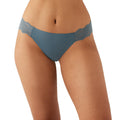 b.tempt'd Lace-Panel Thong – Gray